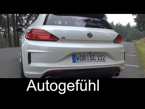 2015 Volkswagen Scirocco R (280 hp) test drive review VW Scirocco Facelift