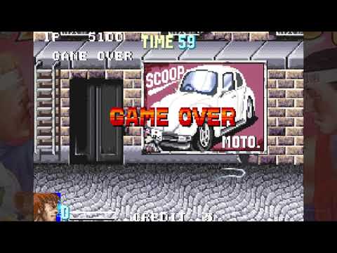 Double Dragon Advance - Game Over (GBA)