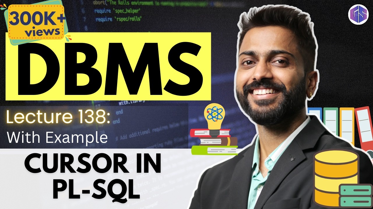 What is Cursor in PL-SQL with example