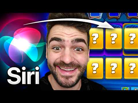 SIRI ELIGE MI MAZO DE CLASH ROYALE!😱