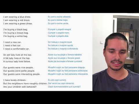 Romanian Phrases #79 Adjectives 2