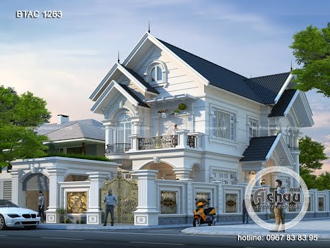 Nhà Đẹp 2020  Mái Thái - Mẫu nhà 2 tầng Đẹp nhất 2020 - BTAC1263