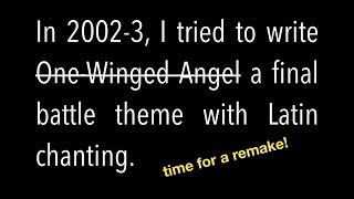 I hear final battle music?? // Dies Irae [Shadows/Infinity: Battle Zone OST] - original vgm