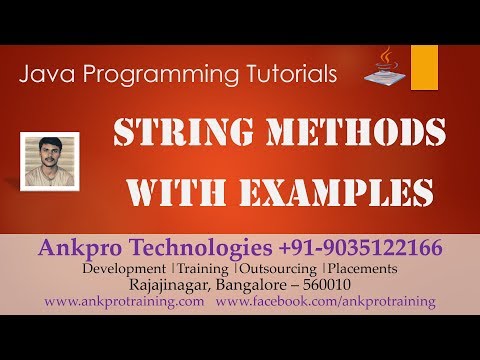 Java For Beginners Chapter 10 Important String Methods In Java Part 7 String Upper Lower