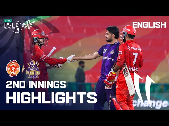 2nd Innings Highlights | Quetta Gladiators vs Islamabad United | Match 09 | HBL PSL 11 | MZB1U