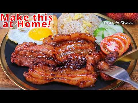 Homemade Pork Belly TOCINO Recipe❗ Tender Pork Belly  TOCINO👌💯