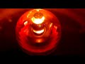 12 24V ROTATING BEACON DIN POLE MOUNT WARNING LIGHT AMBER EXPRESS SHIPPING