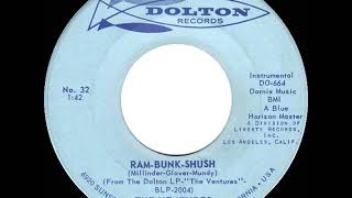 1961 HITS ARCHIVE: Ram-Bunk-Shush - Ventures