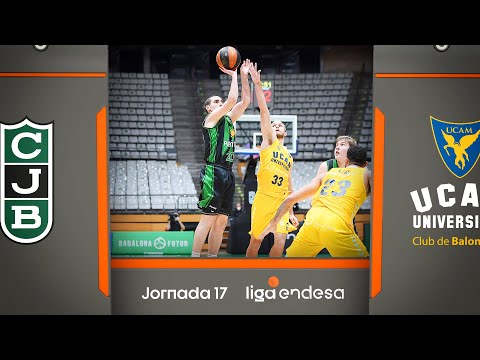 Resumen Joventut de Badalona 104 - UCAM Murcia 93 (J17)