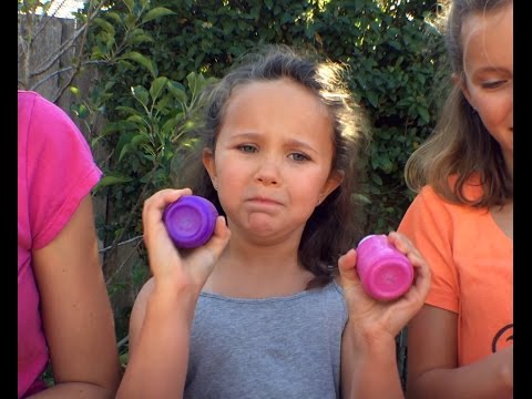 Learn English Colors Pour Rainbow Paint
