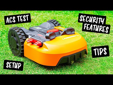 Worx Landroid Installation tips, Setup, Review & ACS Test #Ad