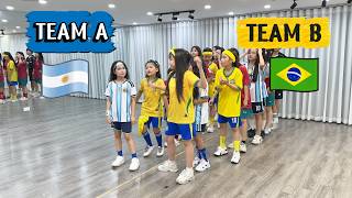 Team A or Team B? TIKTOK DANCE WORLD CUP CHALLENGE | Baby Warriors x Thầy Huy Kid Dance Trend TikTok 