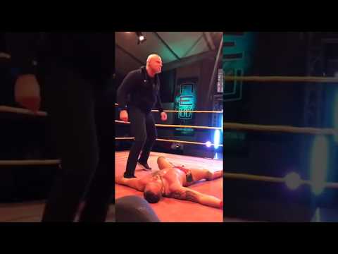 Wrestling - former WCW Wrestler Alex Wright powerbombs Champion!? Comeback!!!???