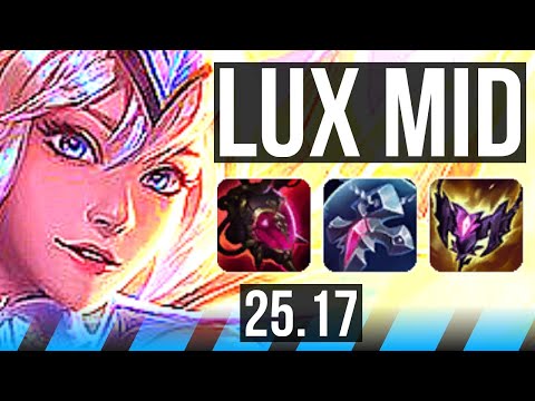 LUX vs LEBLANC (MID) | 8/6/24 | EUW Diamond | 25.17