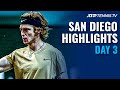Rublev vs Nakashima; Schwartzman and Evans Also In Action | San Diego Day 2 Highlights