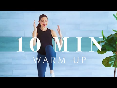 10 minute Cardio Warm Up Workout // Low Impact Exercises for Seniors & Beginners