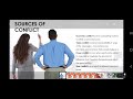 Sources of Conflict
