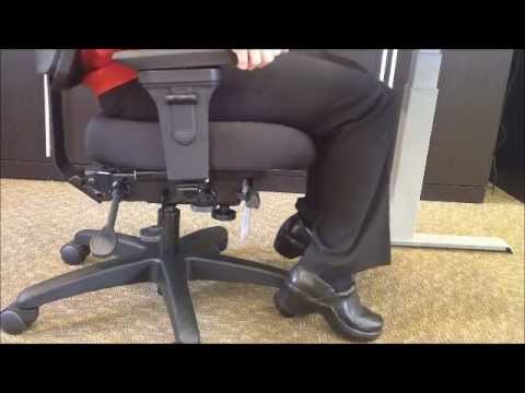 Ergonomic chair adjustment - office master