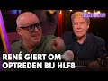 René giert om optreden Frank Boeijen: 'Als je voor de HEMA staat, schoppen ze je weg!' | VI VANDAAG