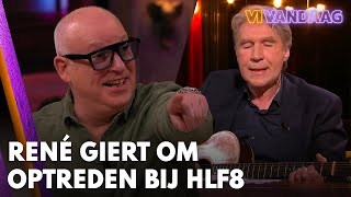 René giert om optreden Frank Boeijen: &#39;Als je voor de HEMA staat, schoppen ze je weg!&#39; | VI VANDAAG