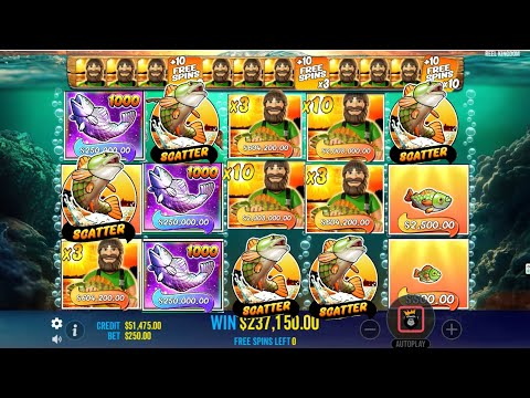 BIG BASS BONANZA 1000 5X SCATTER – FREE BONUS BUY GOOD PROFIT JACKPOT WIN! ONLINE CASINO SLOT #23