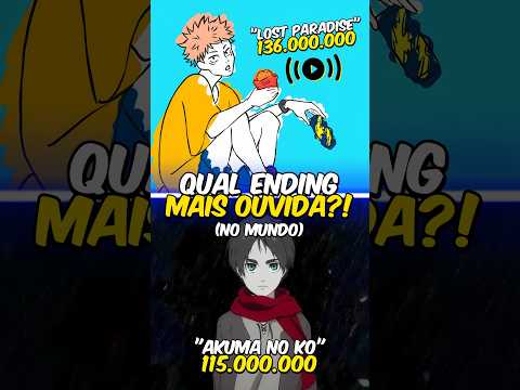 Qual é a Ending de Anime mais Ouvida no Mundo? ??