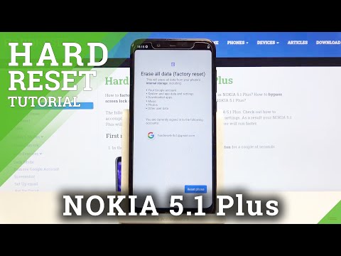 How to Factory Reset NOKIA 5.1 Plus – Erase All Content & Settings