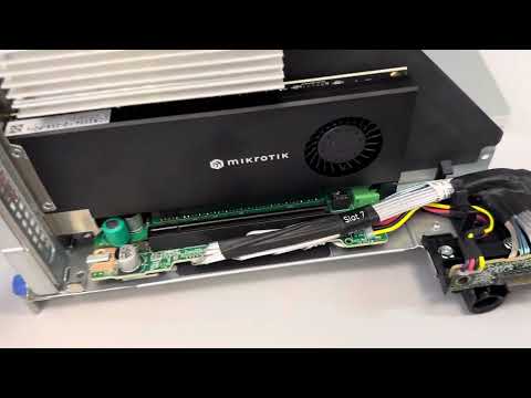 Mikrotik CCR2004-1G-2XS-PCIe in DELL R760