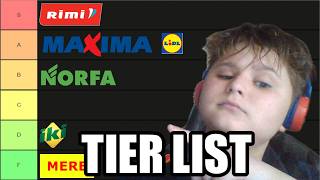[Lietuviškų parduotuvių ] Tier list