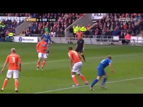 The Championship Playoffs 2011-12 Semi Final 1st Leg Blackpool vs Birmingham City
