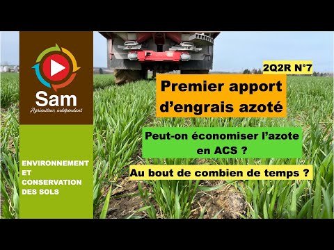 Engrais azotés : Pourquoi se précipiter ? Matière organique et azote.Economies possibles ? 2Q2R N°7