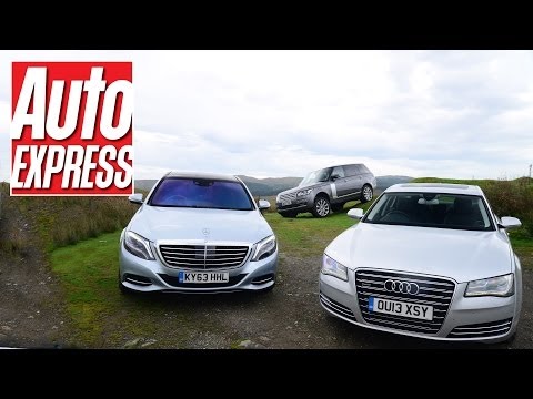 New Mercedes S-Class vs Audi A8 vs Range Rover - Auto Express