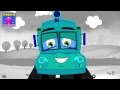 The Wheels On The Bus Go Round And Round Light Blue Funny Bus Songs