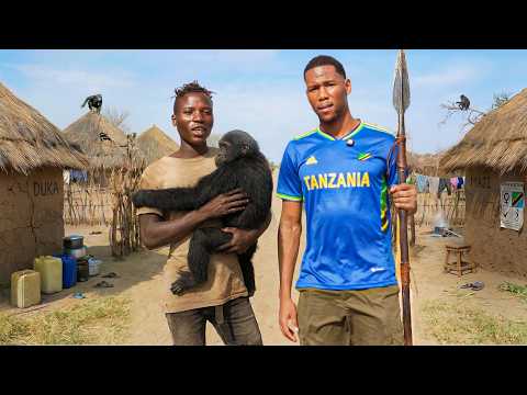 I Visited People That Hunt & Eat Monkeys (Hadza Tribe)