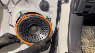 2021-2026 Toyota Sienna Front Door Speaker Removal, Testing & Installation Instructions