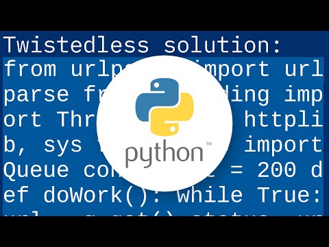 What is the fastest way to send 100,000 HTTP requests in Python?
