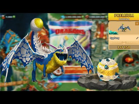 EGGFANG Titan Mode Max Level 150 | Premium Snafflefang | Dragons: Rise of Berk