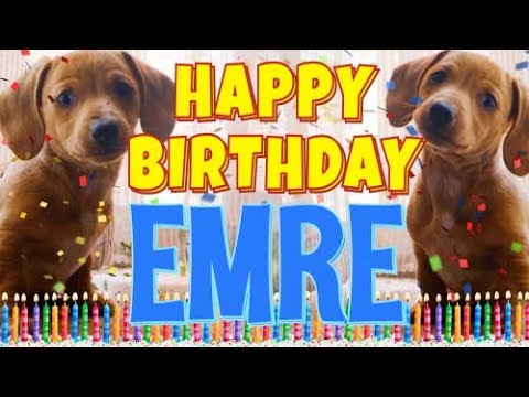 Happy Birthday Emre! ( Funny Talking Dogs ) What Is Free On My Birthday