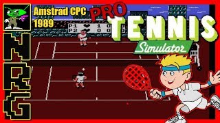 NRG: 5-10 Minutes of Gameplay - Pro Tennis Simulator [Amstrad CPC]