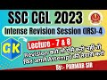 Intense Revision Session (IRS) -4 | Lecture 7 and 8 | SSC CGL | CHSL | CPO | 2023 | Parmar SSC