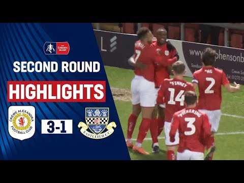 Anene's Debut Double! | Crewe Alexandra 3-1 Eastleigh | Emirates FA Cup 19/20