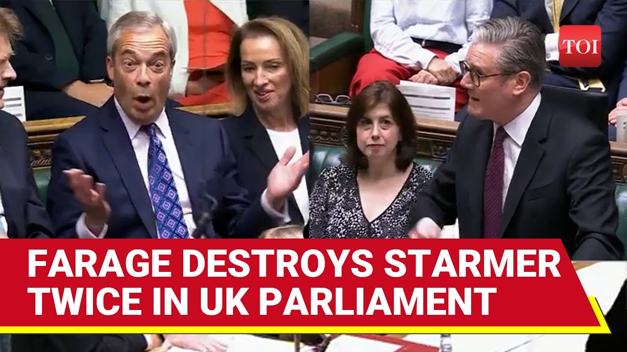 FULL: Cheers In UK Parl As Nigel Farage, Kemi Badenoch Grill British PM Starmer On Immigration