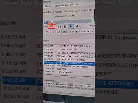 Court Transcripts 1/29/2025 Gabi Jacobson  v. Find out #dramatwins