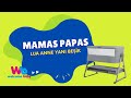 Mamas Papas Lua Anne Yanı Beşik Welcome Baby