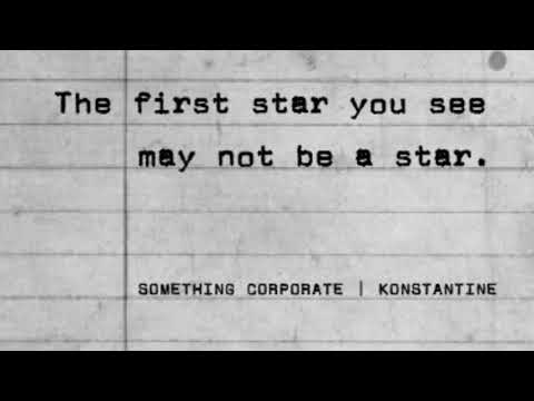 Something Corporate:Konstantine