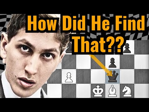 Bobby Fischer Is A Sacrificing MANIAC!  Forces Checkmate By "Tyranny Of Will"