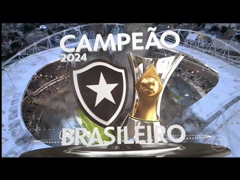 ENCERRAMENTO DA TRANSMISSÃO DO JOGO ENTRE BOTAFOGO 2 X 1 SAO PAULO PELO BRASILEIRÃO 24|GLOBO FHD⁶⁰