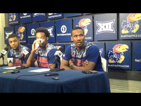 Kansas Frank Mason, Devonte Graham, & Wayne Selden Post-Kentucky Press Conference
