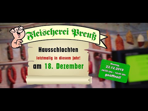 Fleischerei Preuß: Angebote 51 KW