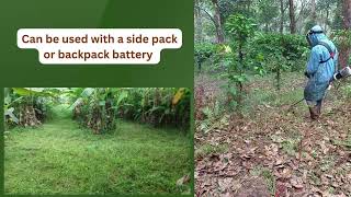 Electric Brush Cutter | Handheld Brush Cutter | Suryanirbhar Agritech | Battery Operated Weeders